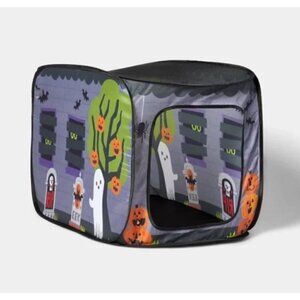 Target Hyde & Eek Pop Up Halloween Haunted Pet House Portable Fold Flat Crate